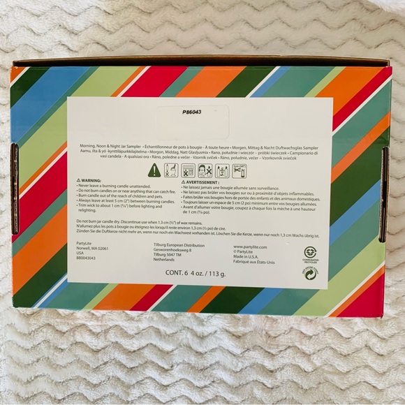 P86043 PartyLite Small Treasures Set of 6 Jar Candles - Picture 5 of 5